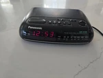 Panasonic RC-6088 Am/fm Dual Alarm Clock Radio Sure Red Led Tested. Fixed Price $19.00.
