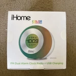 Ihome IM29 Color Changing Dual Alarm Fm Clock Radio With Usb Charging. Fixed Price $25.99.