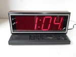 Vintage Cosmo Time Digital Led Alarm Clock Woodgrain Model E805 "big Numbers". Fixed Price $24.50.