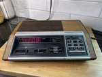 General Electric Programmable Am/fm Clock Radio 7-4870A Tested Works. Fixed Price $25.00.