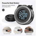 Compact Vibrating Alarm Clock - Usb Charging, Battery Backup. Fixed Price $49.59.