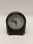 Sharp Model SPC828 Black Clock Quartz -24 Hr Tested Keeping Time- Estate Find. Fixed Price $9.99.