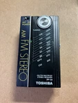 Vintage Toshiba RP-33 Am Fm Stereo Radio. Fixed Price $73.11.