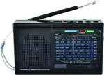 Supersonic 9 Band Radio With Bluetooth SC-1080BT (black). Fixed Price $29.99.
