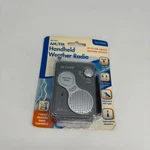 Vtg La Crosse 809-905 Am/fm Handheld Weather Radio 7 Noaa Channels Untested. Fixed Price $15.00.