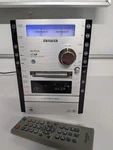 Aiwa CX-LD55 Cd Md Tape Micro Stereo Receiver W/ Remote Vu Meters Minidisc. Fixed Price $195.00.