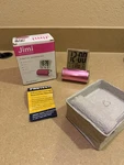 Brookstone Jimi The Clock That Rocks Pink Digital Light Up Alarm Mint Htf!. Fixed Price $24.99.