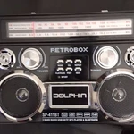 Dolphin SP-411BT Retrobox Am/fm/sw Radio Bluetooth Usb Sd/tf MP3 Player Portable. Fixed Price $19.99.