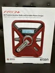 Eton FRX3+ Weather Radio & Portable Phone Charger Crank Solar Power Red. Fixed Price $69.99.