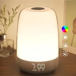 Touch Wake Up Night Light With Sunrise Simulation Alarm Clock. Fixed Price $19.99.