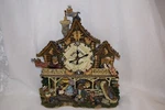 The Boyds Bears "beary Lodge" Wall Clock Collectible Rustic Cabin Timepiece. Fixed Price $174.99.