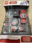Brand New Lego Star Wars (9001932) Darth Maul Watch+minifigure+lightsaber. Fixed Price $49.99.