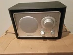 Radio Shack Hi Fidelity Table Top Am Fm Cat No 12-204 Works Orig Adapte. Fixed Price $19.99.
