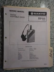 Sanyo Rp 66 Service Manual Original Repair Book Am Fm Radio Walkman Portable. Fixed Price $19.99.