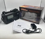 All Hazard Noaa Emergency Weather Alert Solar Crank Radio CR1009 Pro - Open Box. Fixed Price $15.00.