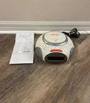 White Sony Psyc ICF-CD832 R/rw Play /am Fm Stereo Clock Radio Tested. Fixed Price $75.00.