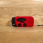 Esky HN-28 Black/red Built-in Flashlight Solar Hand Crank Portable Am/fm Radio. Fixed Price $11.29.
