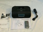 Dreamgear Dreamtime Pro Bluetooth Alarm Clock Radio Black ISOUND-1669. Fixed Price $25.00.