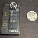Ultra Rare Vintage Toshiba RP-2046 Mini Fm Stereo Receiver RP-30. Fixed Price $75.00.