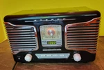 Teac Retro Stereo Cd Player Receiver Am Fm Digital Clock Radio Black SL-D80. Fixed Price $40.00.