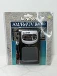Vintage Veratron Am/fm Tv Radio Earphones Telescopic Antenna Pocket Receiver New. Fixed Price $46.55.