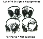 Lot Of 4 Insignia NS-R5111A Headphones Only For Parts / Not Working. Fixed Price $9.99.