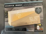 Sharper Image Sound And Light Therapy Bluetooth Alarm Clock Dorm Bedroom New. Fixed Price $28.00.