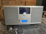 Brookstone SLCDV2.0 Player Am/ Fm Clock Radio Stereo (no Remote) - Read. Fixed Price $32.00.