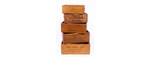 Vintage Wood Storage Crate Container Retro Decorative Shellfish Box Tray New. Fixed Price $67.66.