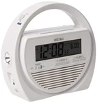 Seiko White Digital Snooze Emergency Alarm Clock QHL060WLH. Fixed Price $55.00.