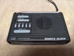 Portable Tozai 1991 Quartz Alarm Clock Radio Tested Working Model 6868. Fixed Price $20.00.