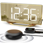 Loud Clock For Heavy Sleeper, 2 Alarms Big Display With Bed Shake.... Fixed Price $39.45.