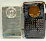 Philco 1961 NT-802WHG Am Transistor Radio Case Tested Works. Fixed Price $39.95.