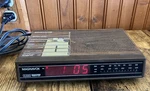 Vintage Magnavox D-3240 Retro Wood Grain Digital Clock Radio Still Has Protector. Fixed Price $14.99.