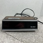Ken-tech Model No. T-2096 Vintage Digital Alarm Clock Faux Wood Grain Works. Fixed Price $14.99.