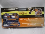 Mr. Bar-b-q 20-PIECE Gourmet Stainless-steel Barbecue Set With Storage Case. Fixed Price $19.99.