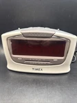 Vintagetimex T254W Jumbo Digital Display Alarm Clock Radio, Am Fm Pearl White. Fixed Price $15.00.
