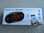 Brand New Westclox Bluetooth 1.2" Led Clock Radio With Usb Charge Port 81012BT. Fixed Price $19.98.
