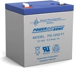 Power-sonic Genuine PS-1250 F1 12V 5AH Sla Battery For Ups And Alarm Systems. Fixed Price $20.85.