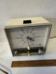 Vintage Panasonic Telechron Clock Radio 9 Transistor Fm Am Model RC-7117 Working. Fixed Price $35.00.
