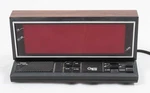 Vintage Cosmo Time Digital Alarm Clock Woodgrain Model E805. Fixed Price $10.99.