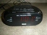 Rca RC205 Am/fm Dual Alarm Clock With 0.6-INCH Red Led Display. Fixed Price $13.49.