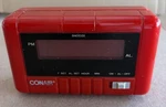 Conair Alarm Clock Model CL1001 Red Tilting Bedside Desk Vtg Retro 80S Works. Fixed Price $17.95.