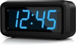 Alarm Clock, Digital Constantly 1.2'' Led Blue Digits Display, Battery Po. Fixed Price $32.99.