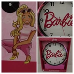 Barbie New Box Table Top Clock Hot Pink Glamorous Mattel BAB1082BX Accutime. Fixed Price $21.99.