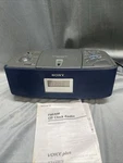 Sony Voice Plus Am Fm Clock Radio ICF-CD873 Mega Bass Tested Not Working. Fixed Price $17.33.