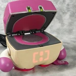 2008 Room Tech Beingz Alarm Clock Radio Tested Working Magenta Pink No Adapter. Fixed Price $49.24.