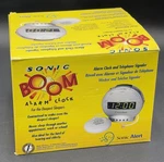 Sonic Alert Boom SBT425SS Vibrating Alarm Clock & Phone Signaler New Open. Fixed Price $35.95.