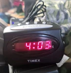 Timex Extra Loud Black Electric Alarm Clock W/backup Battery Model T101B-TESTED. Fixed Price $15.00.
