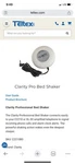 Clarity Professional Bed Shaker. Fixed Price $15.00.